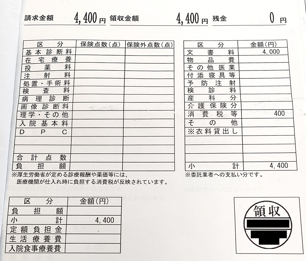 臨床調査個人票の作成費用